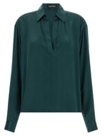 Tom Ford Satin Silk Polo Shirt