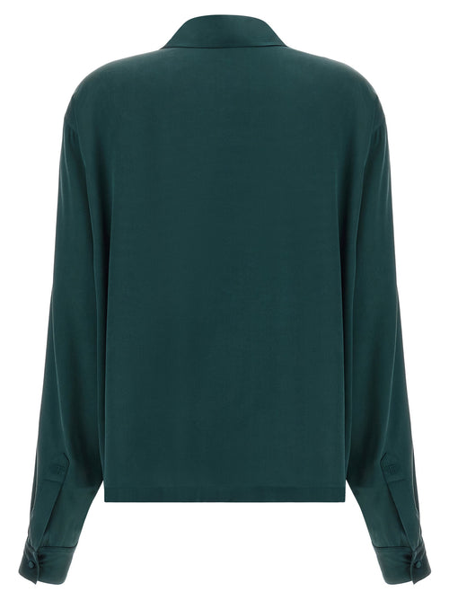 Tom Ford Satin Silk Polo Shirt