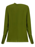 Tom Ford Draped Neck Blouse