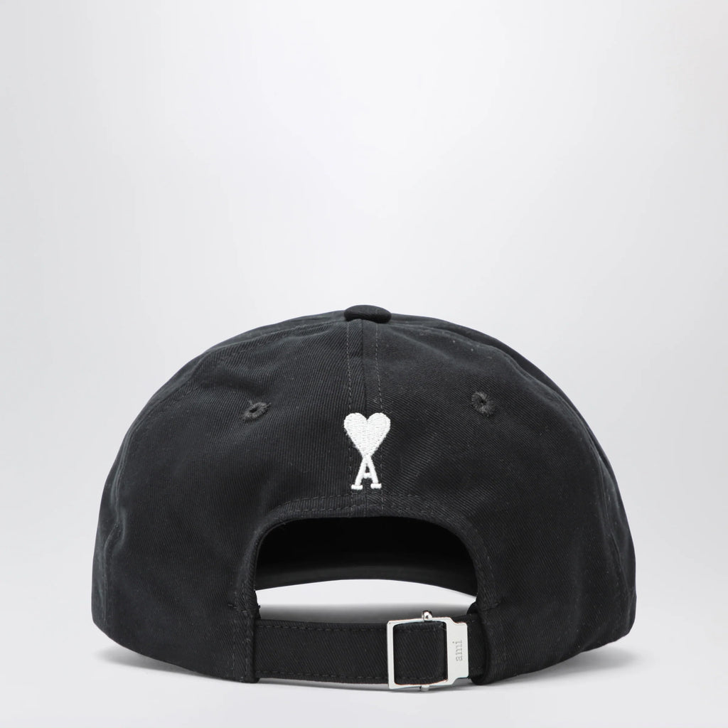 Ami Paris Black Thank You For Being A Friend baseball cap