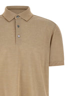 Zegna Cotton Silk Polo Shirt