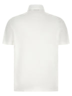 Zegna Piqué Cotton Polo Shirt