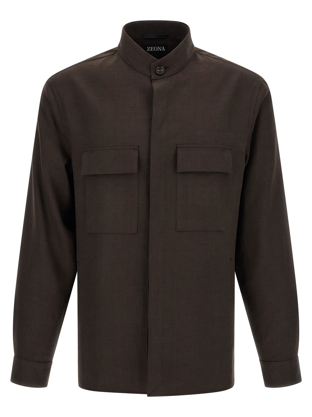 Zegna Oasi Lino Overshirt