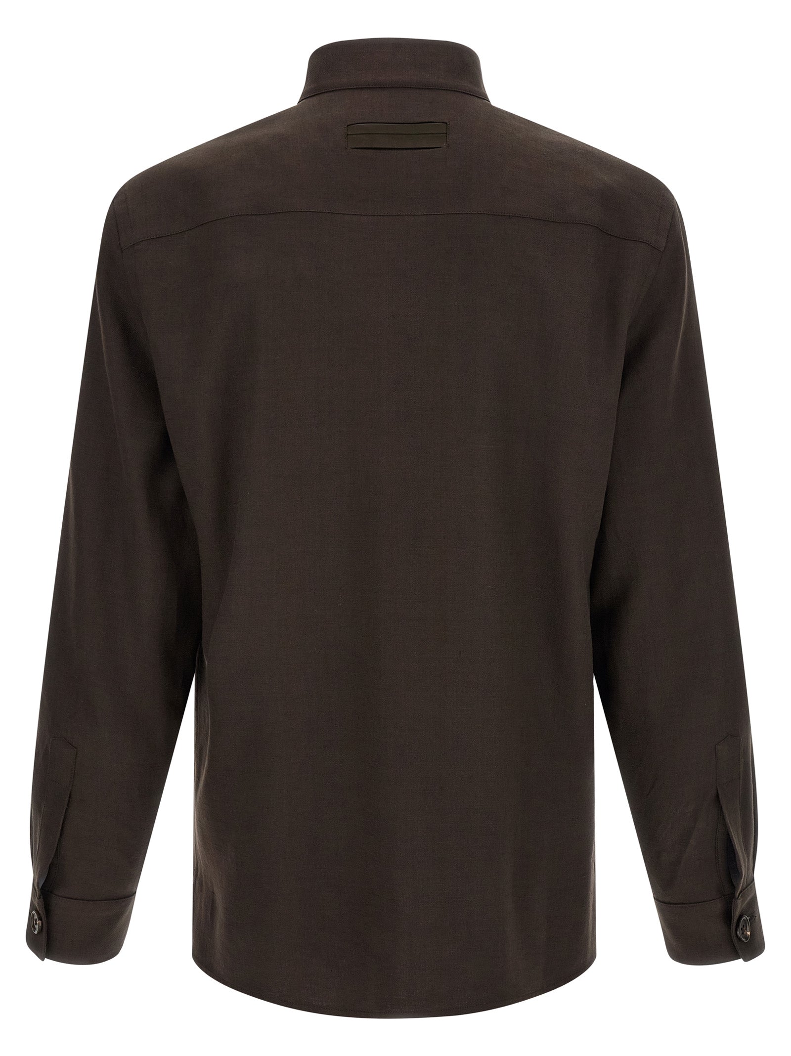 Zegna Oasi Lino Overshirt