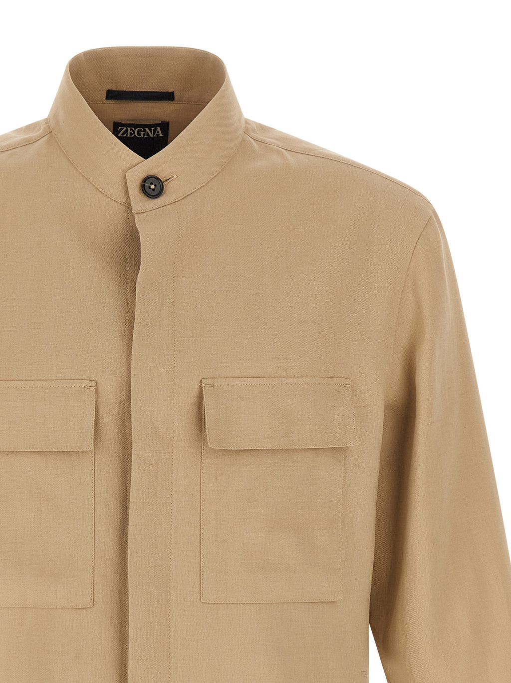 Zegna Oasi Lino Overshirt