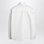 Cream Ami de Coeur shirt by Ami Paris