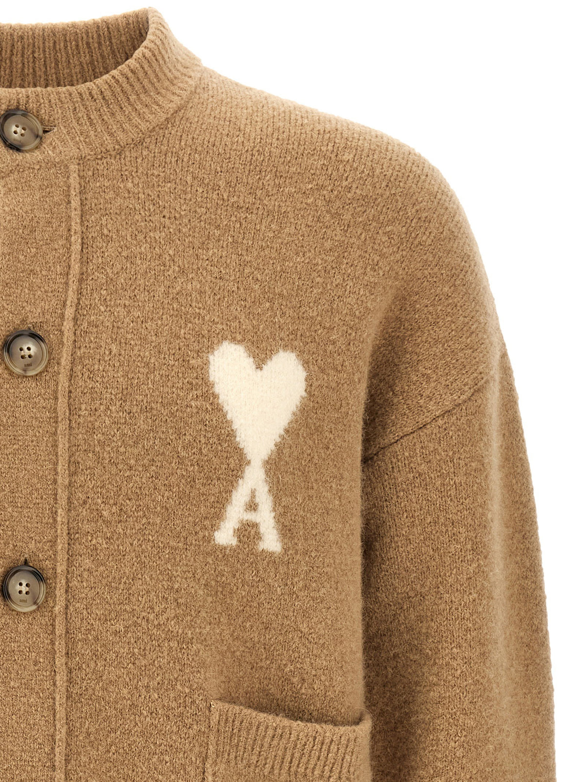 Ami Paris Ami De Cœur Cardigan
