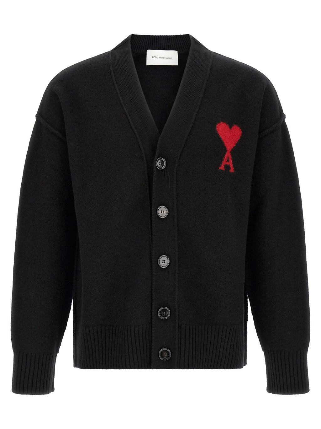Ami Paris Ami De Coeur Cardigan