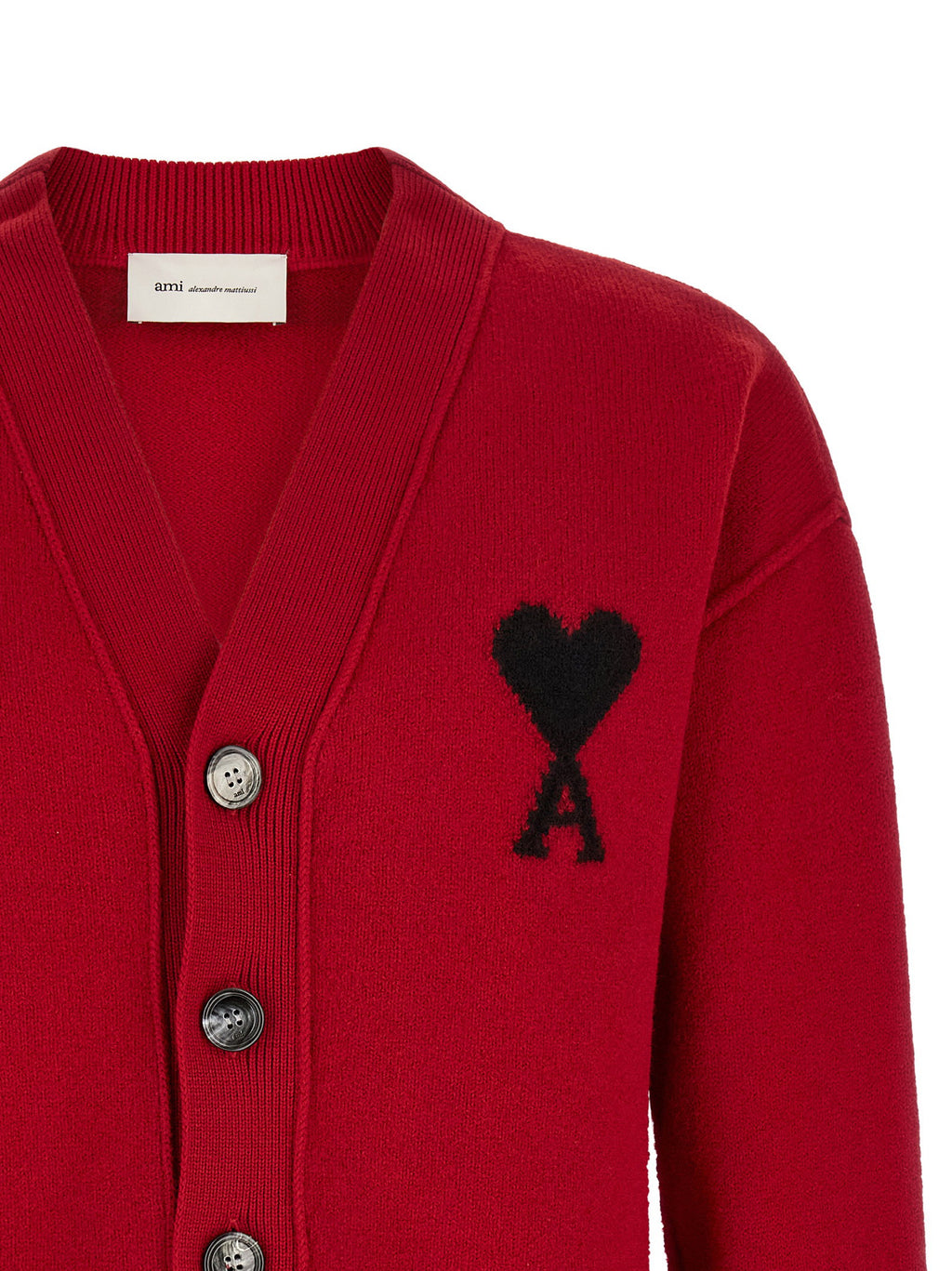 Ami Paris Ami De Coeur Cardigan