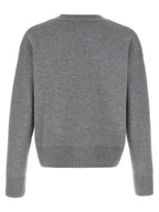 Ami Paris Puff Logo Patch Sweater