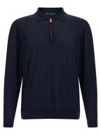 Kiton Wool Polo Shirt 14 Microns