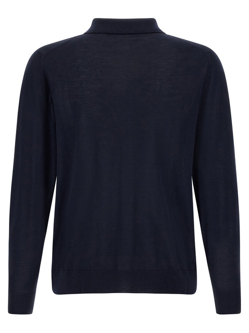 Kiton Wool Polo Shirt 14 Microns