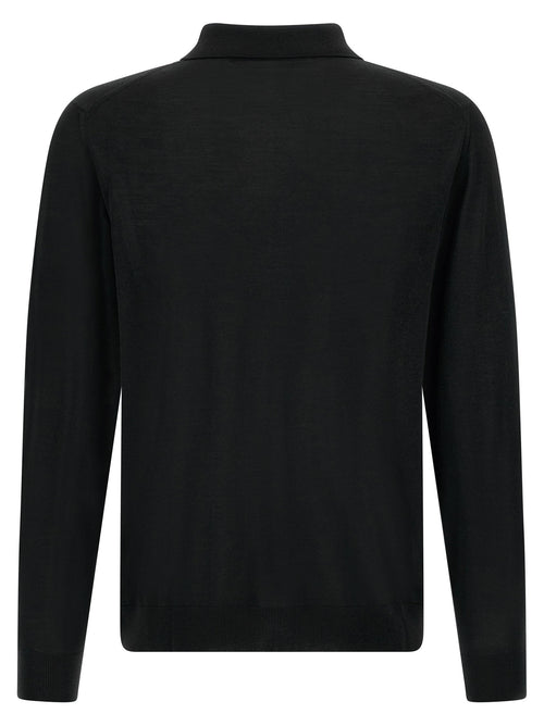 Kiton Wool Polo Shirt 14 Microns
