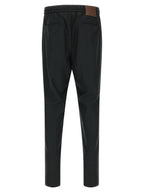 Kiton Red Button Pants