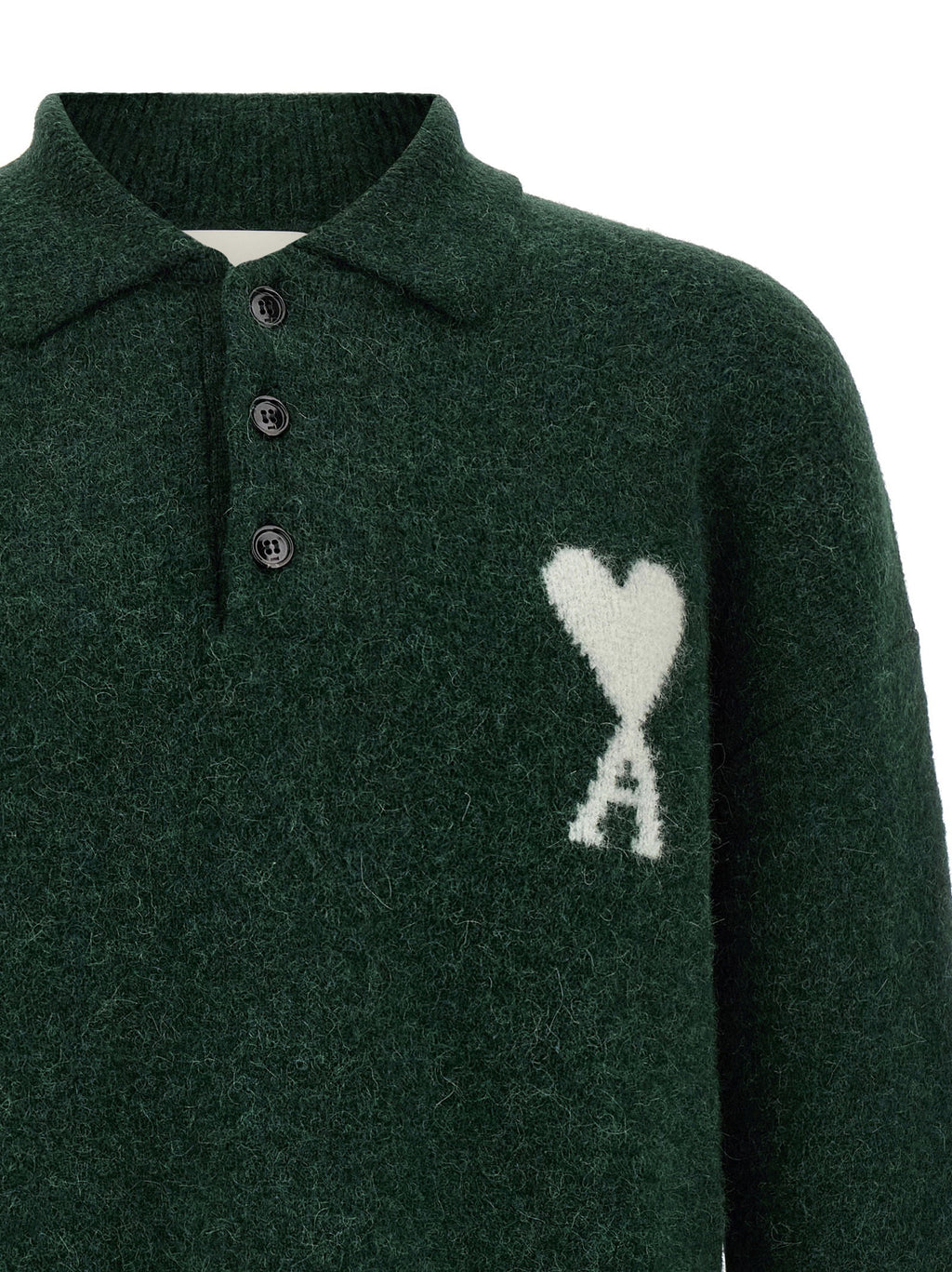 Ami Paris Ami De Coeur Polo Shirt