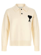 Ami Paris Ami De Coeur Polo Shirt