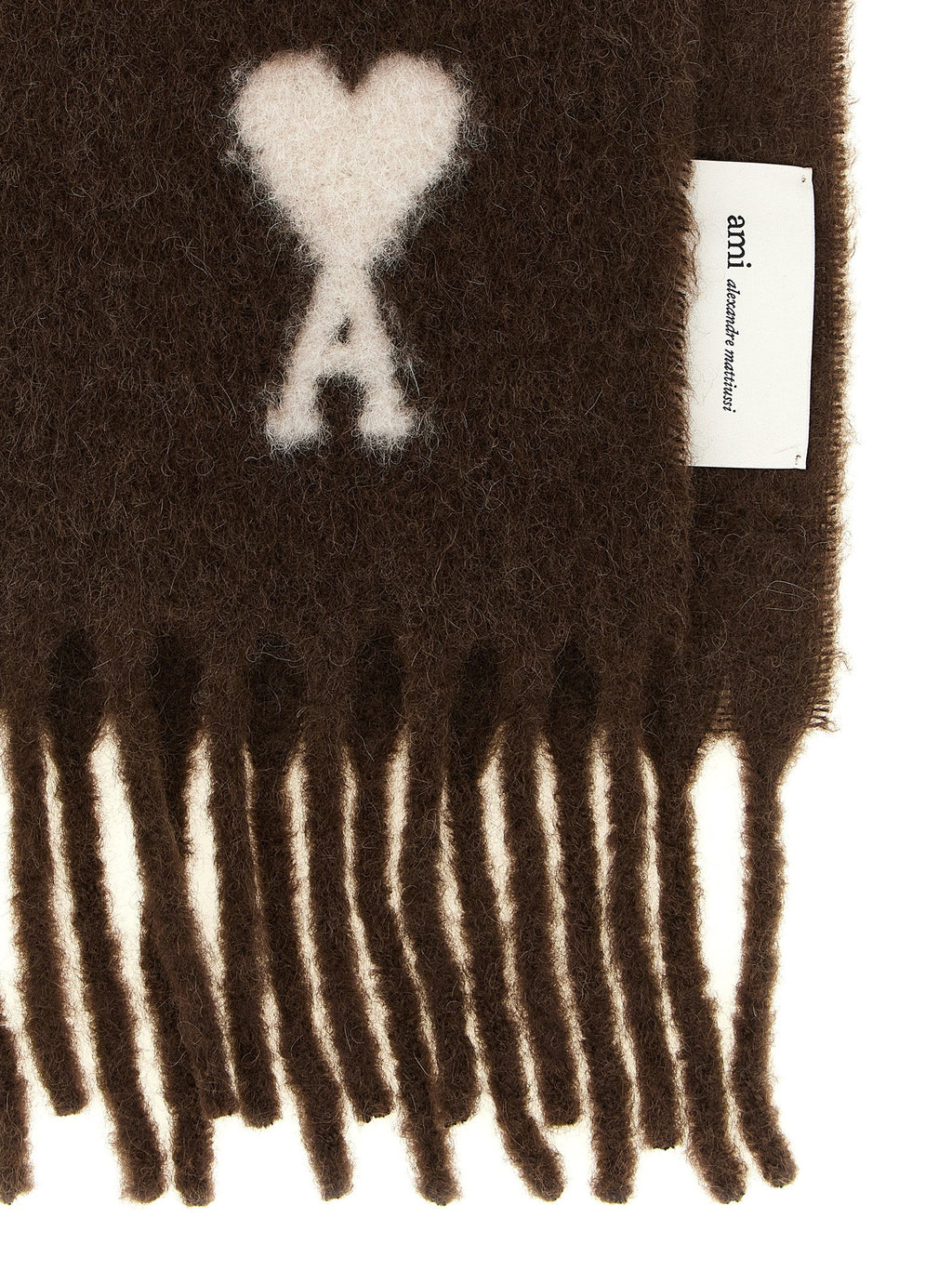 Ami Paris Ami De Coeur Scarf