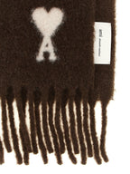 Ami Paris Ami De Coeur Scarf