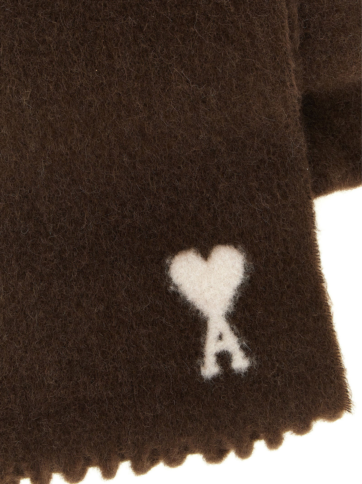 Ami Paris Ami De Coeur Scarf