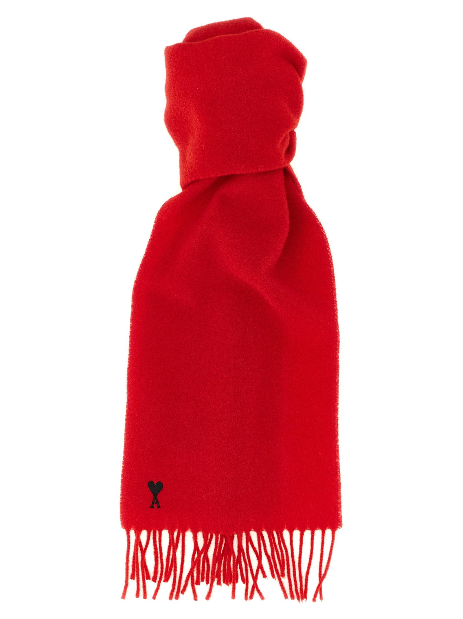 Ami Paris Ami De Coeur Scarf