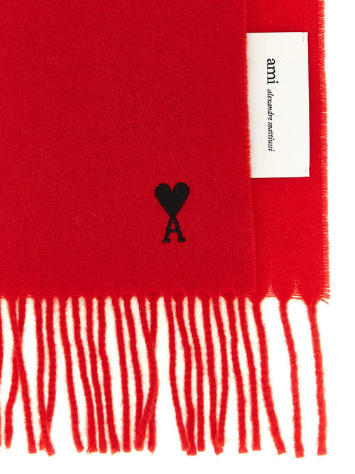 Ami Paris Ami De Coeur Scarf