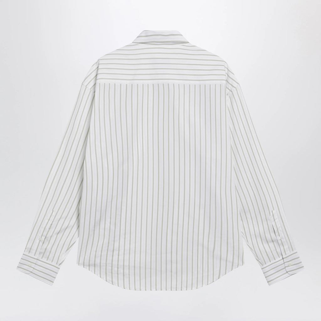 Ami Paris White striped Ami de Coeur shirt