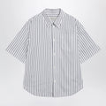 Ami Paris White striped Ami de Coeur shirt