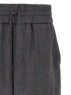 Ami Paris Mélange Wool Pants