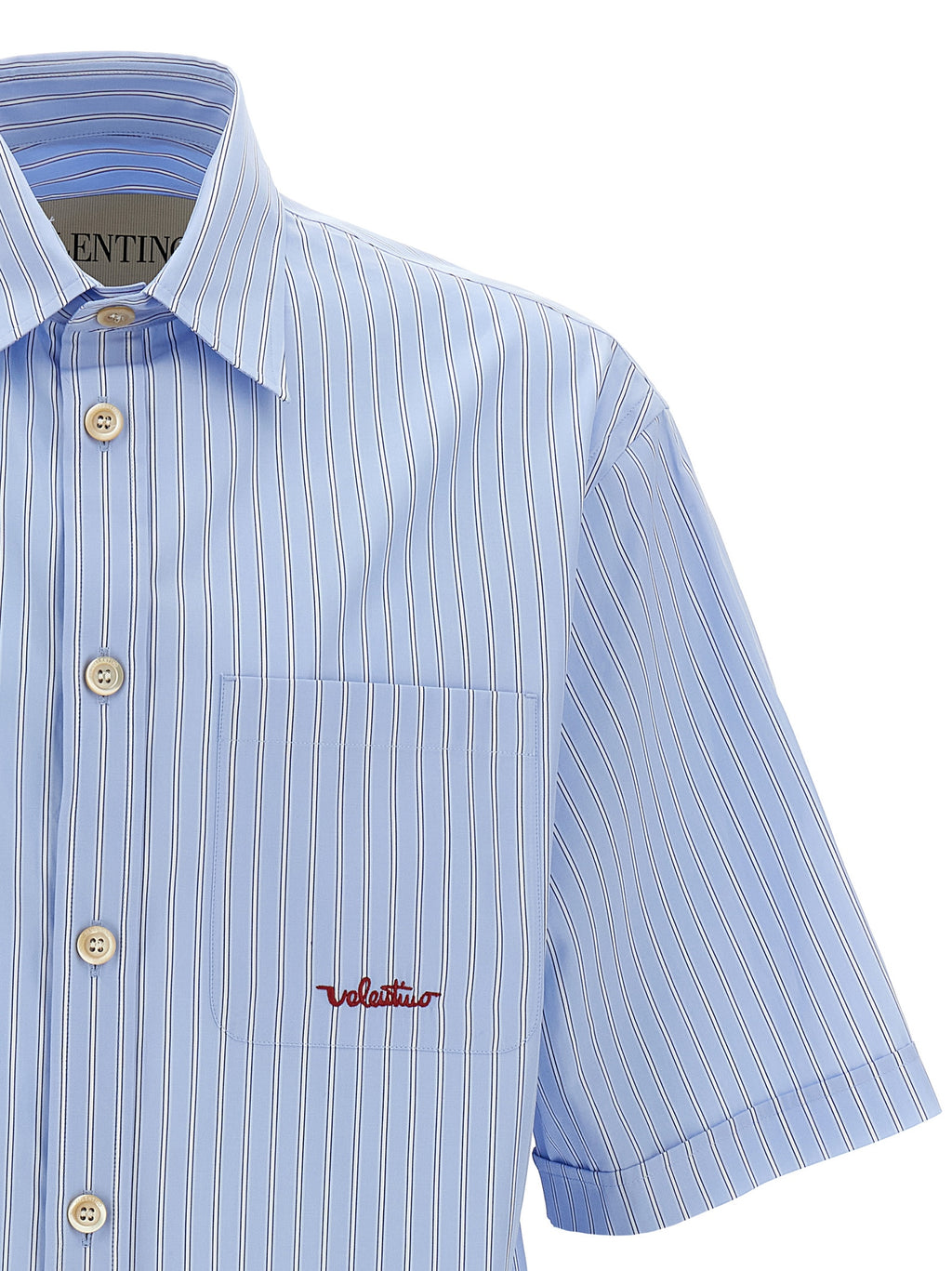 Valentino Garavani Vlogo Embroidery Shirt