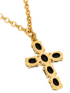 Dolce & Gabbana Crystal Cross Bracelet