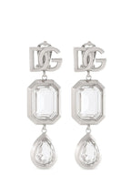 Dolce & Gabbana Pendant Earrings With Crystals