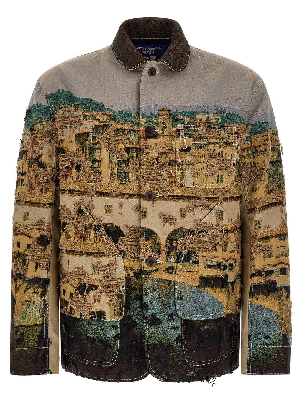 Junya Watanabe Jacquard Square Jacket
