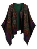 Etro Reversible Paisley Dégradé Cape