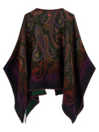 Etro Reversible Paisley Dégradé Cape