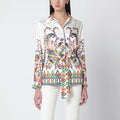 ETRO Paisley-print belted shirt jacket