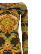 Etro Asymmetric Double Layer Dress
