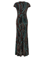 Etro Devoré Velvet Dress