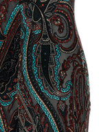 Etro Devoré Velvet Dress