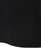 Marine Serre Moon Jewelry Knit Open Neck Top
