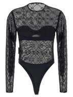 Marine Serre Moonogram Bodysuit