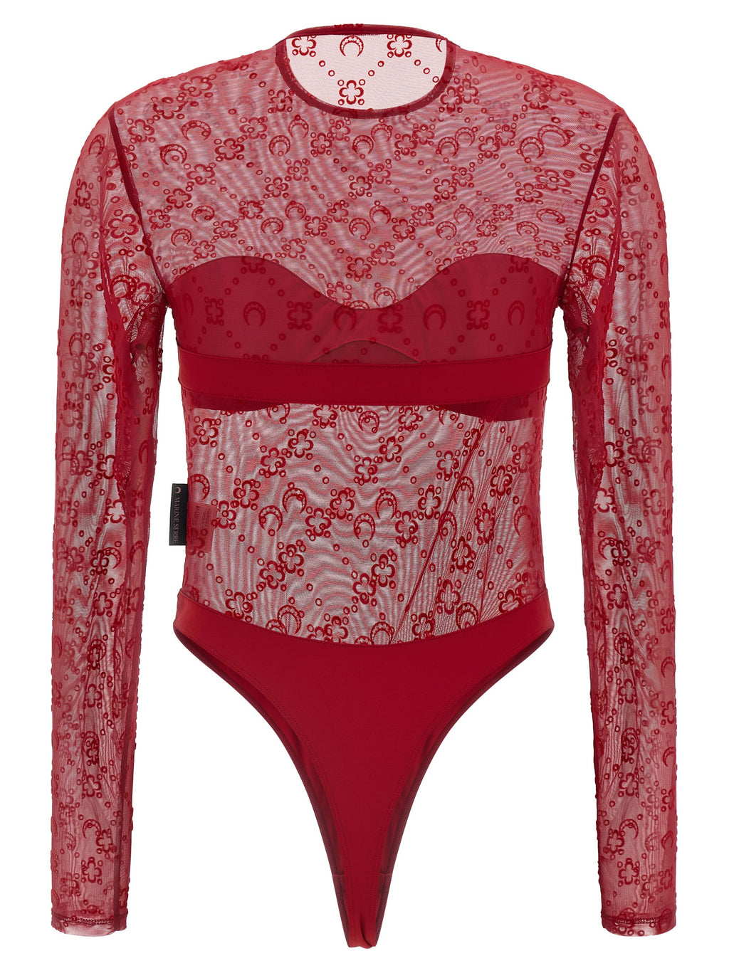 Marine Serre Moonogram Bodysuit