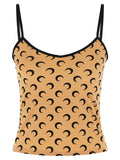 Marine Serre All Over Moon Top