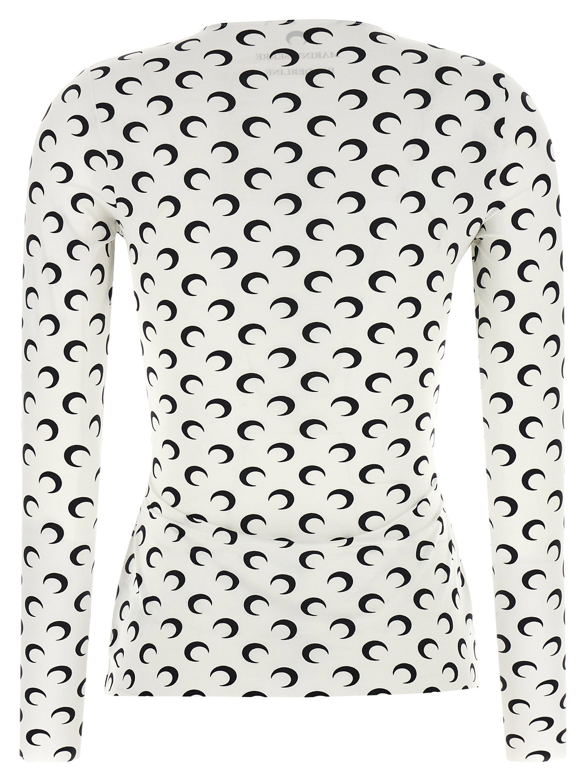 Marine Serre Moon Printed Jersey Second Skin T-shirt