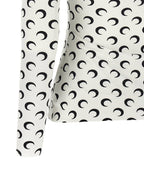 Marine Serre Moon Printed Jersey Second Skin T-shirt