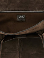 Tod's Medium Suede Shopping Bag