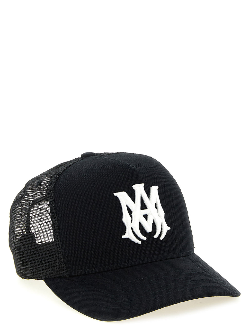 Amiri Ma Logo Trucker Hat With Mesh