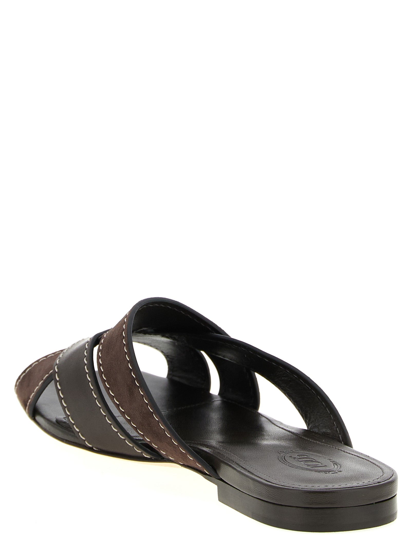 صنادل Tod's المنسوجة