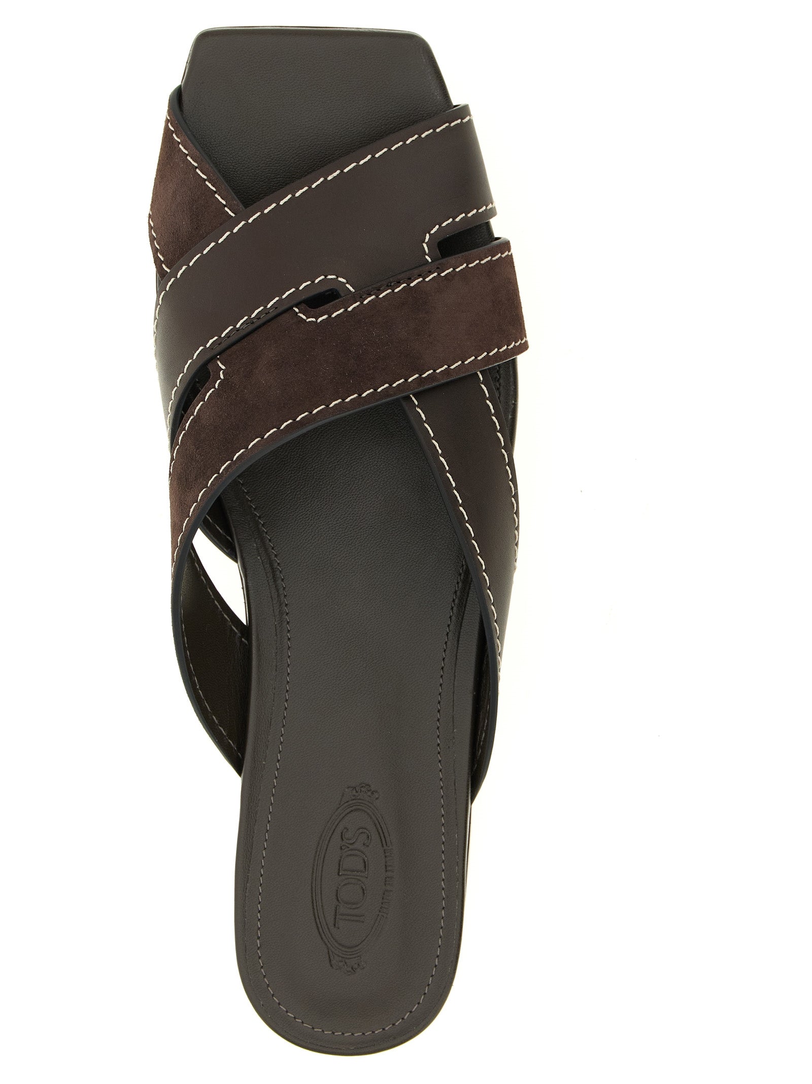 صنادل Tod's المنسوجة