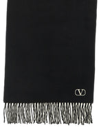 Cashmere Scarf Valentino Garavani With Fringes