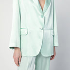 Semicouture Christiana jacket in aqua green